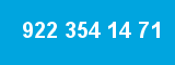 922 354 14 71 922 354 14 71